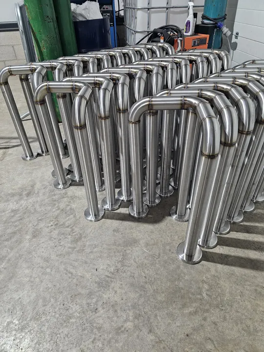Polished tubular fabrication
