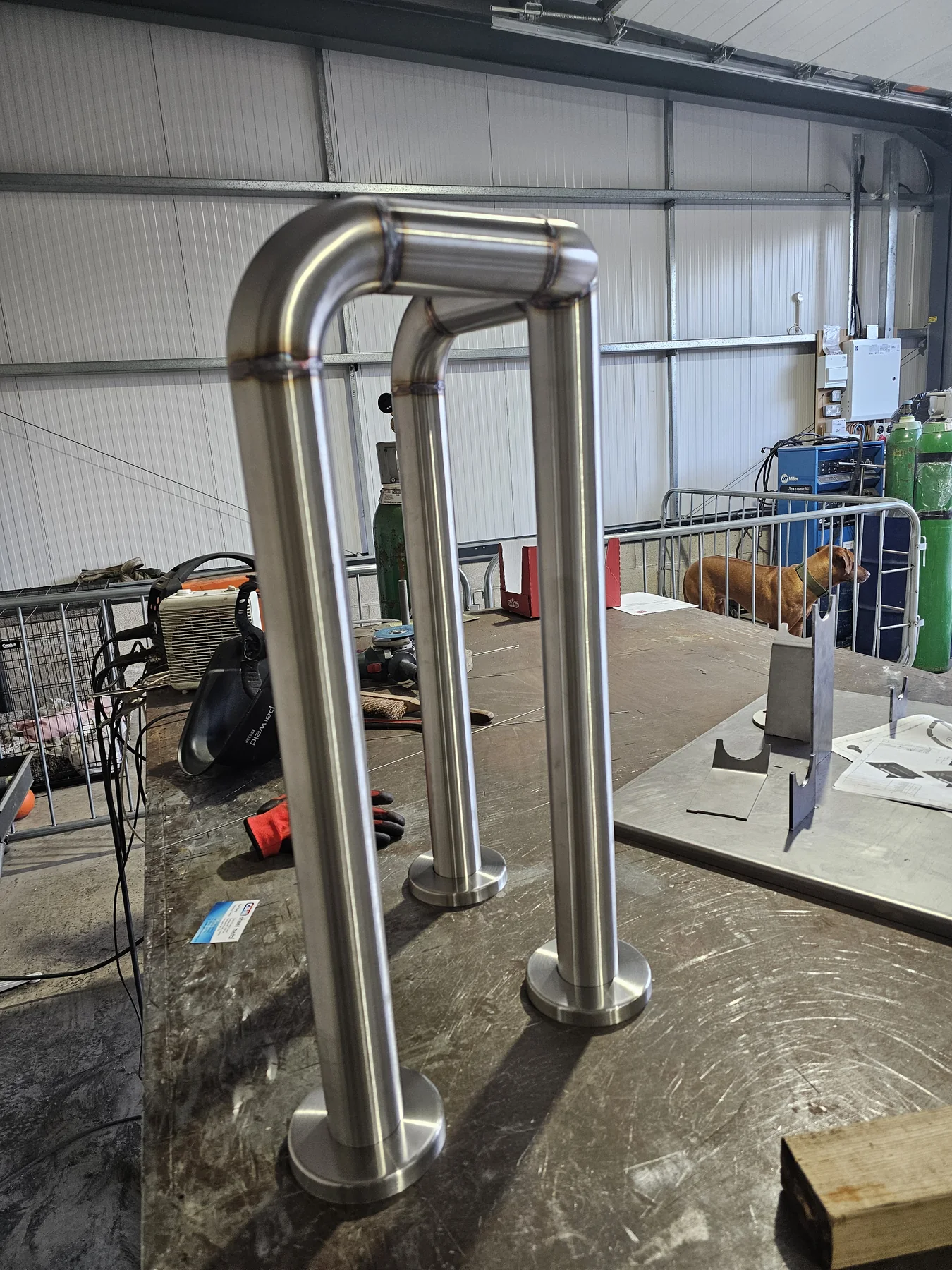Tubular fabricated frames